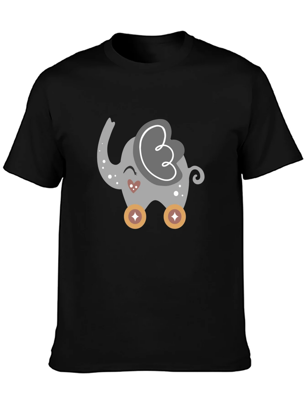 Cute Cartoon Elephant T-Shirt product image 3