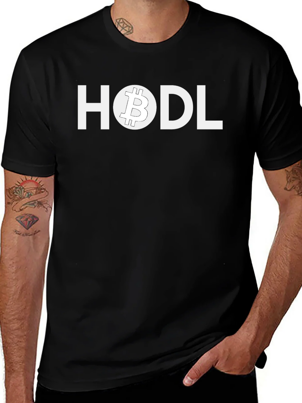 HODL Bitcoin Crypto T-Shirt - Investor Apparel product image 1