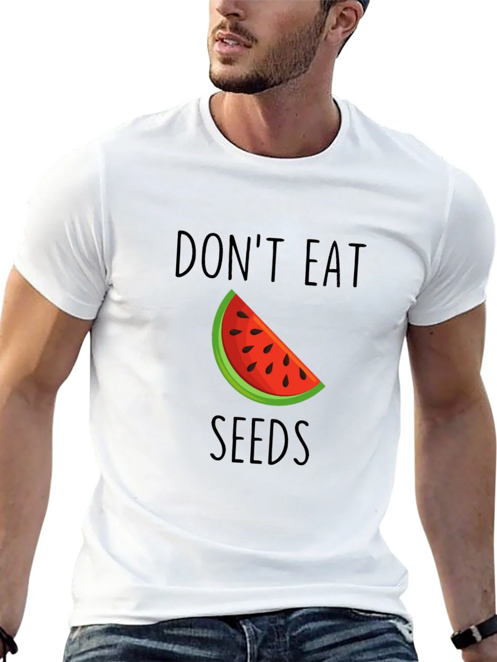 Dont Eat Seeds T-Shirt - Novelty Watermelon Graphic Tee product image 12