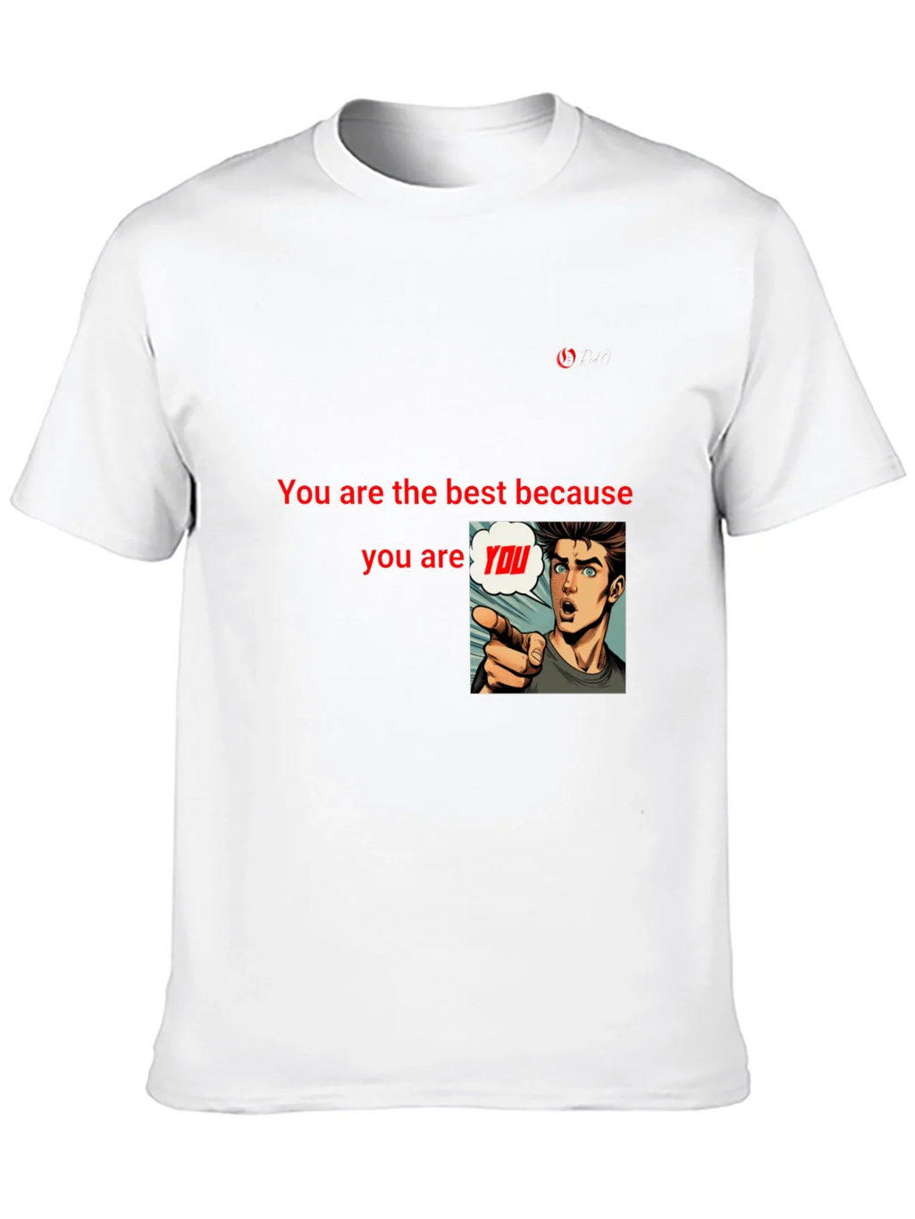 Unique Black T-Shirt: Be Yourself Design product image 9
