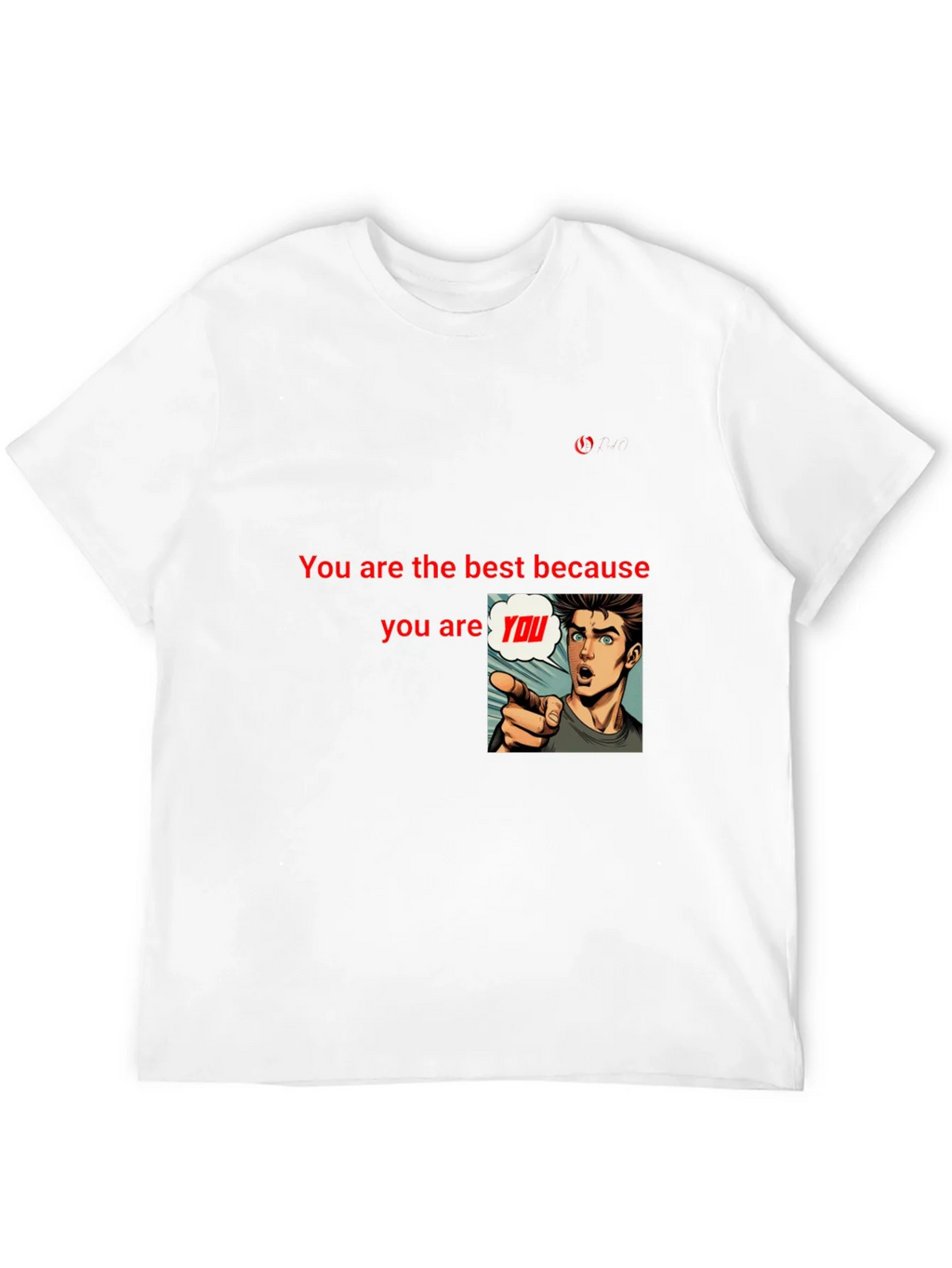 Unique Black T-Shirt: Be Yourself Design product image 11