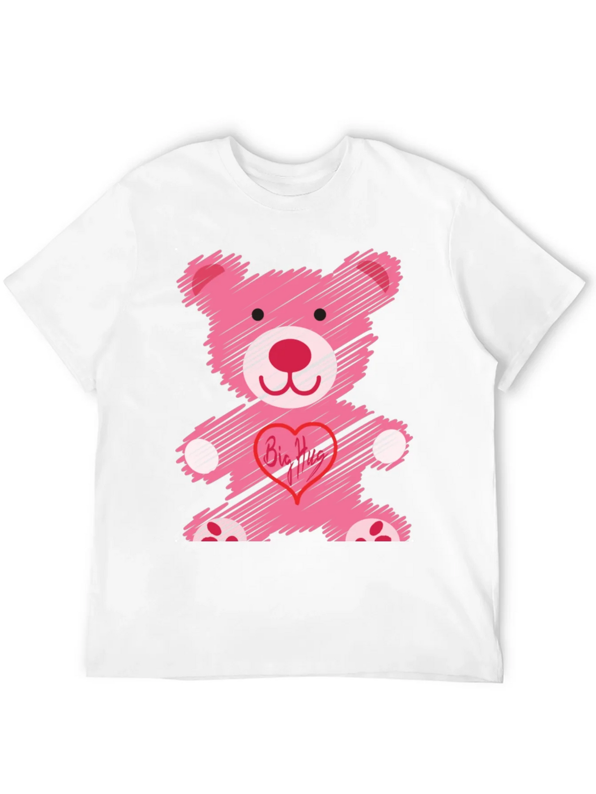 Cute Teddy Bear Graphic T-Shirt product image 7