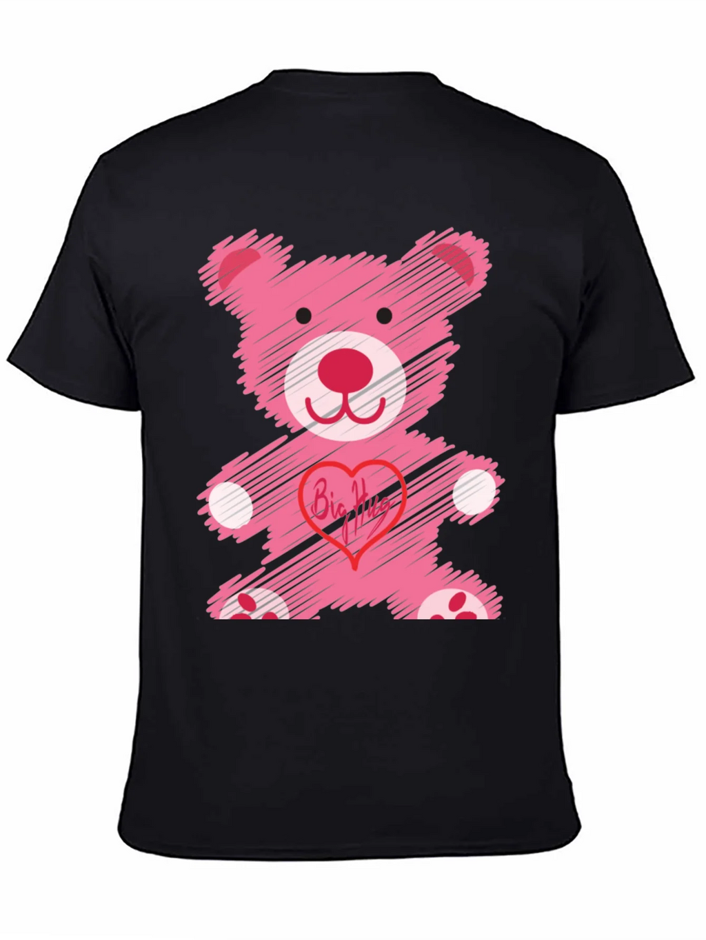 Cute Teddy Bear Graphic T-Shirt product image 3