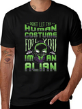 Dont Let The Human Costume Fool You Alien T-Shirt product image 1