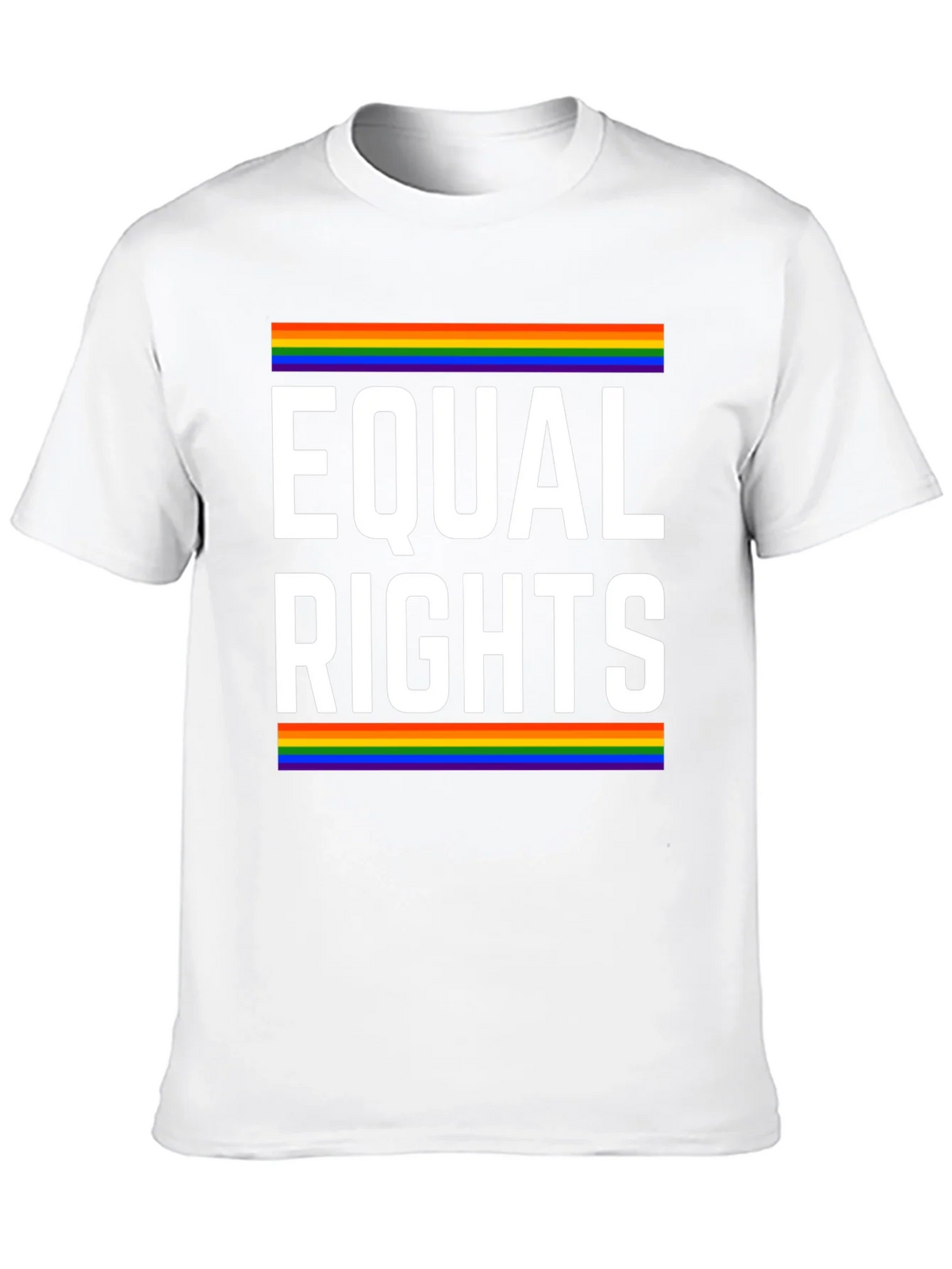 Equal Rights Pride T-Shirt - LGBTQ+ Rainbow Design product image 9