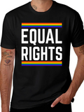 Equal Rights Pride T-Shirt - LGBTQ+ Rainbow Design product image 1