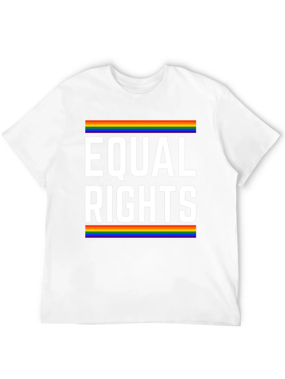Equal Rights Pride T-Shirt - LGBTQ+ Rainbow Design product image 11