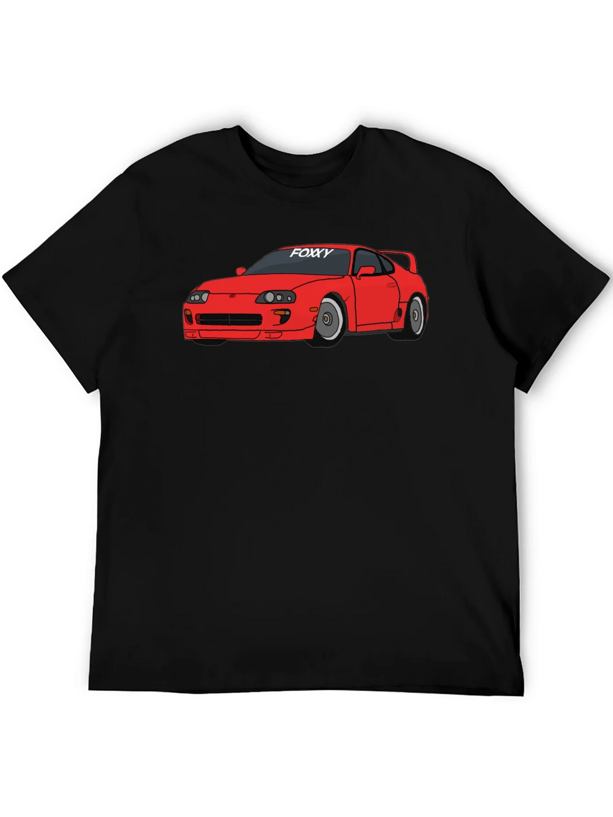Foxy Car Graphic Tee - Modern Style product image 5
