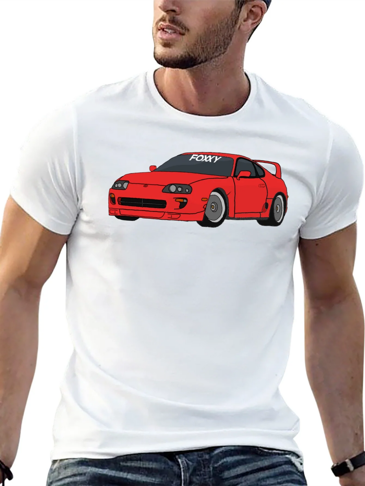 Foxy Car Graphic Tee - Modern Style product image 12