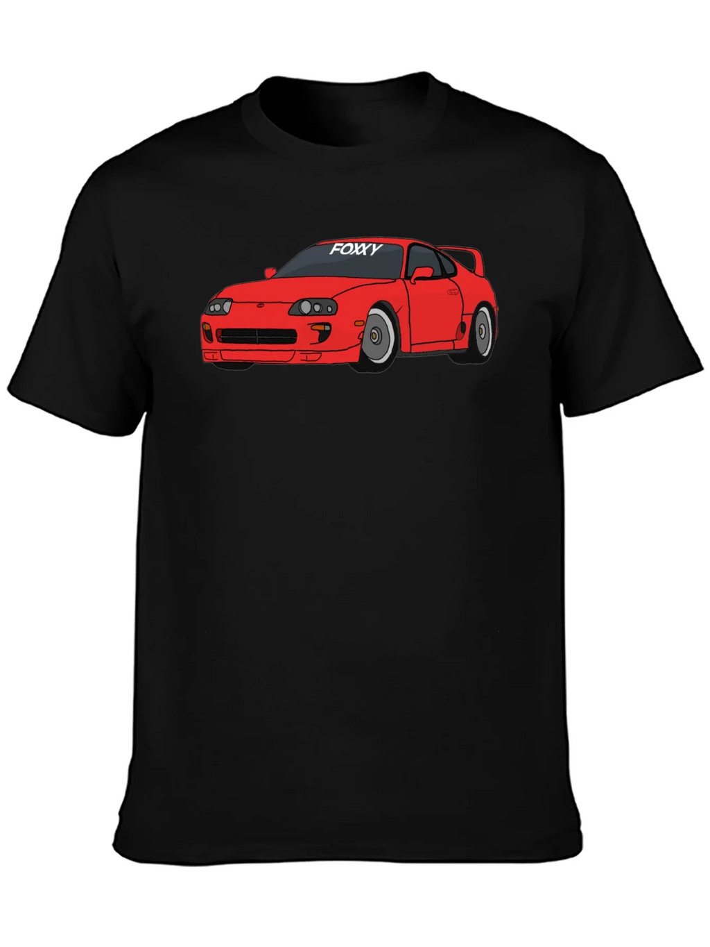 Foxy Car Graphic Tee - Modern Style product image 3
