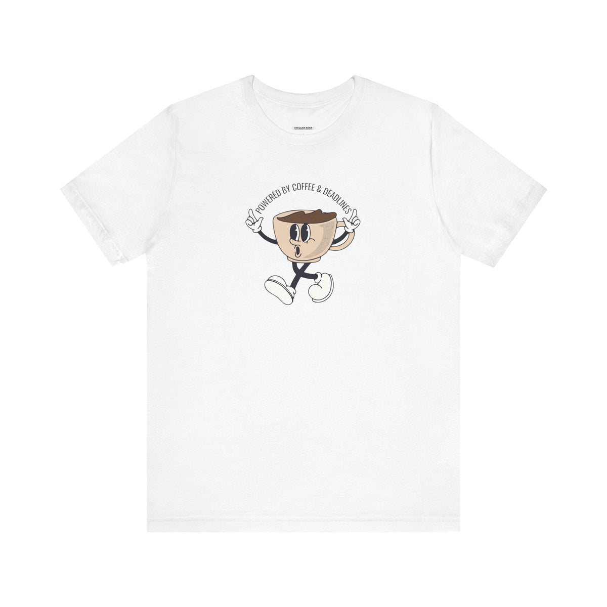 Powered by Coffee and Deadlines Graphic T-Shirt product image 15