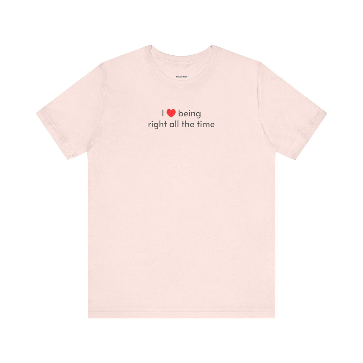 I Love Being Right All the Time T-Shirt product image 9