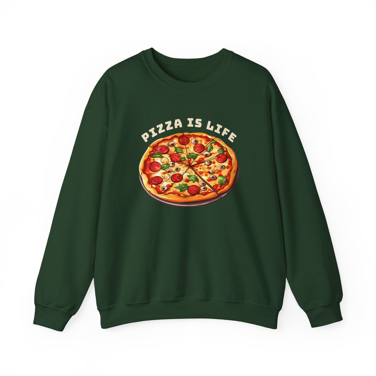 Pizza is Life Graphic Sweatshirt product image 10