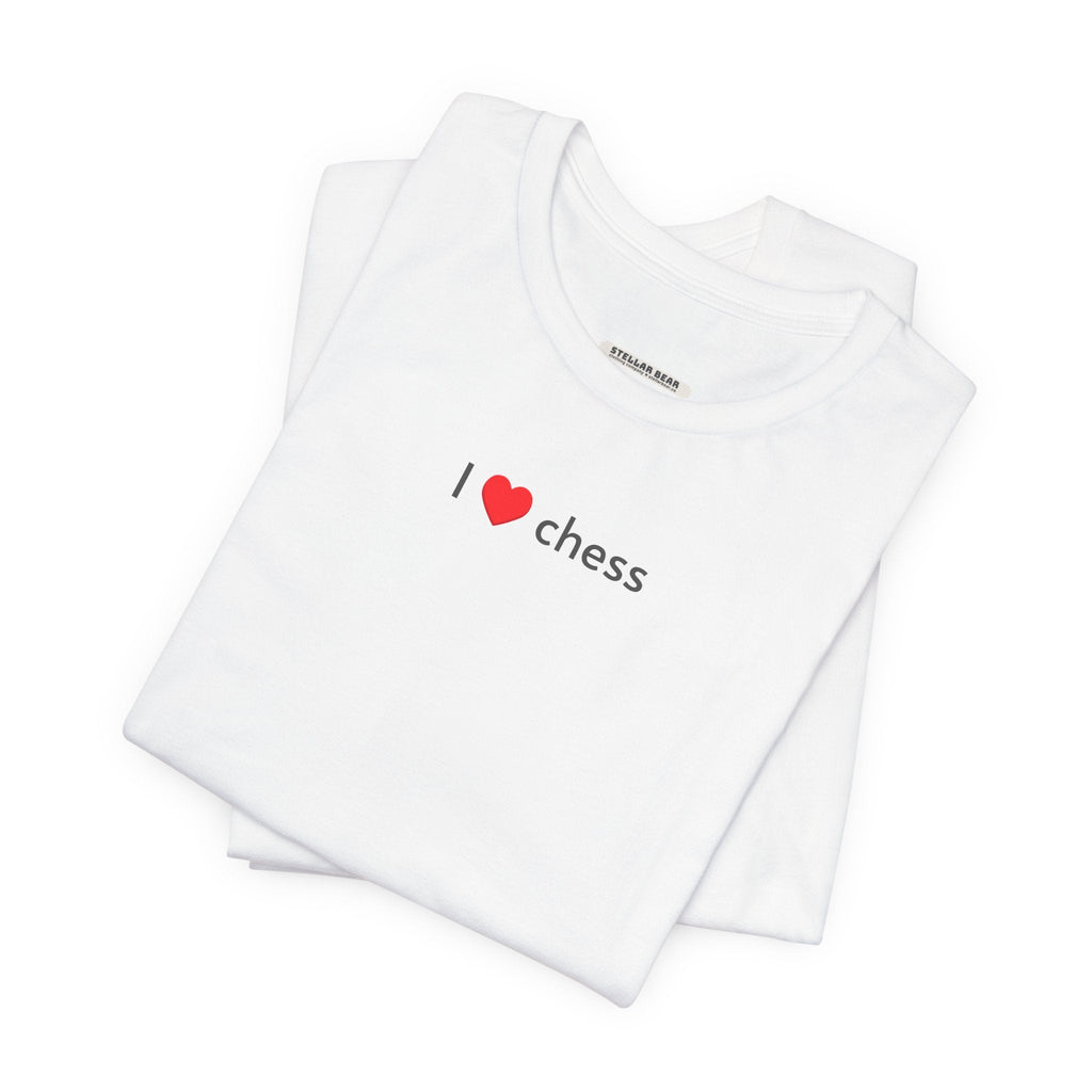 I Love Chess Minimalist Style T-Shirt product image 11