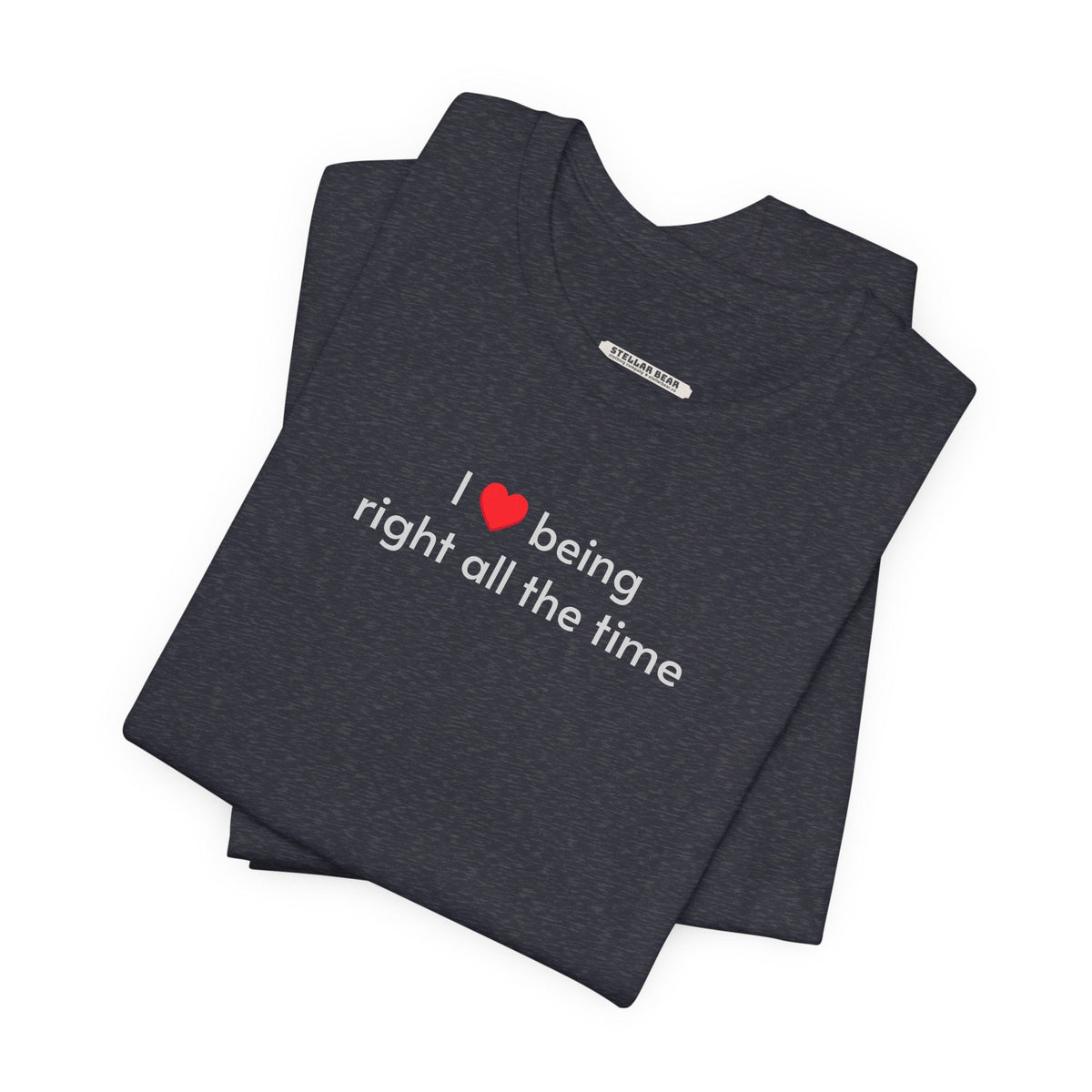 I Love Being Right All the Time T-Shirt product image 7