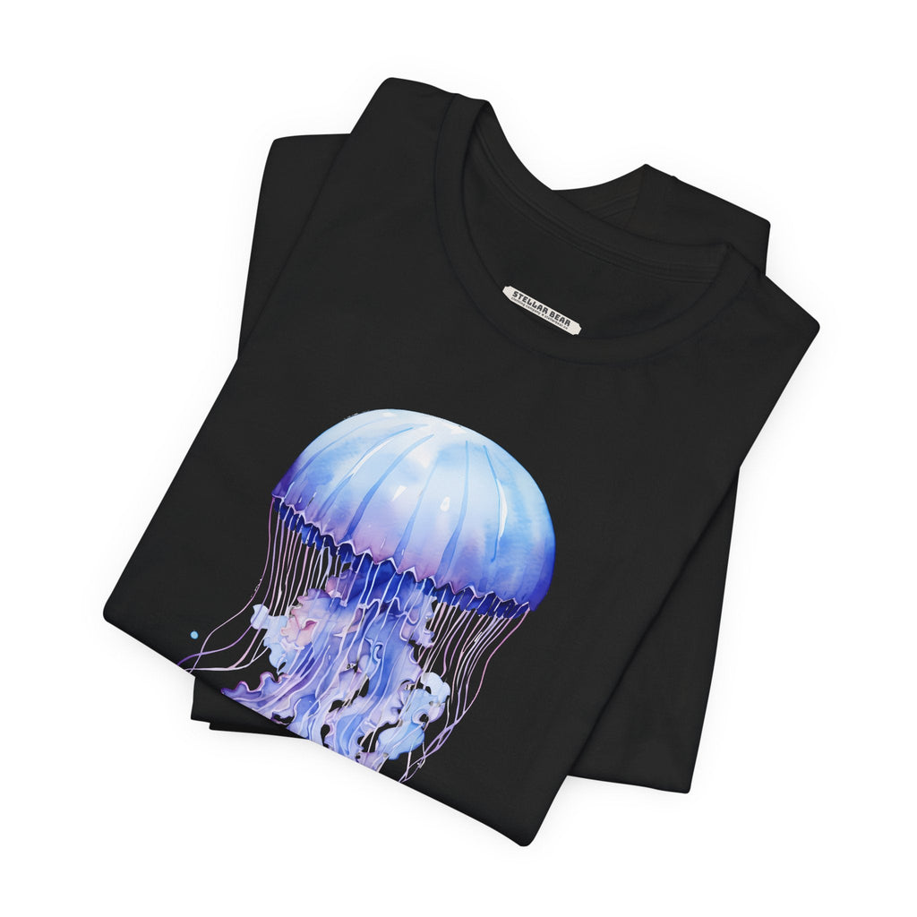 Jellyfish Lavender Blue Graphic T-Shirt product image 2