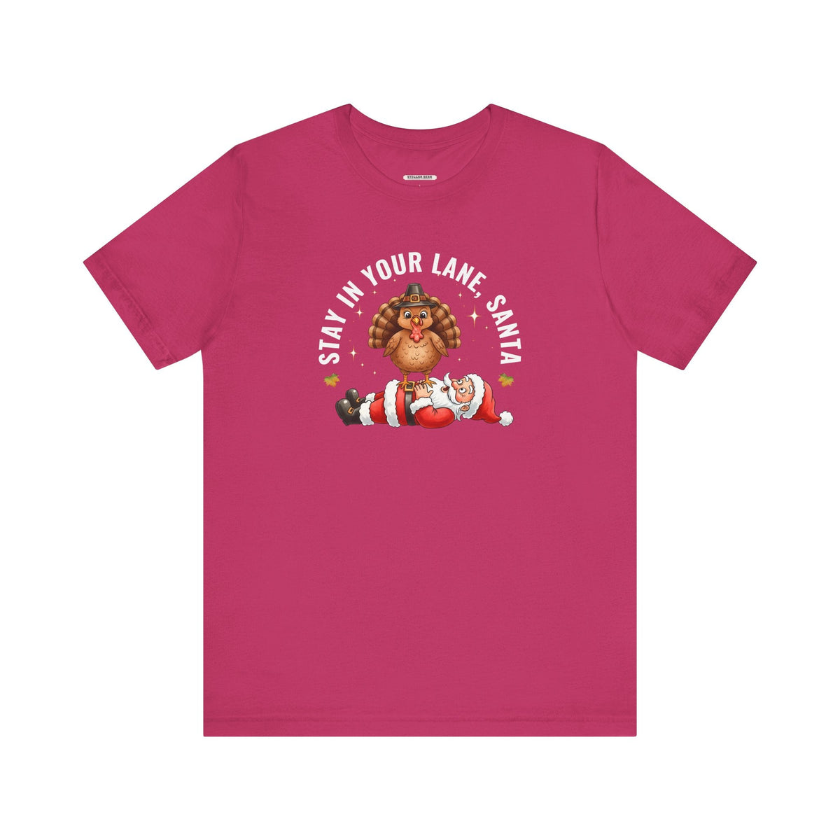 Stay in Your Lane, Santa Graphic T-Shirt product image 13