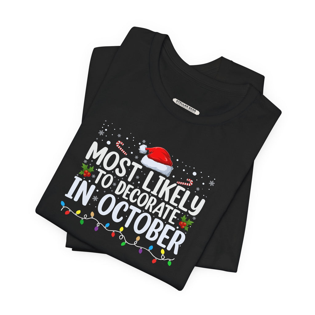 Most Likely to Decorate in October Graphic T-Shirt product image 5