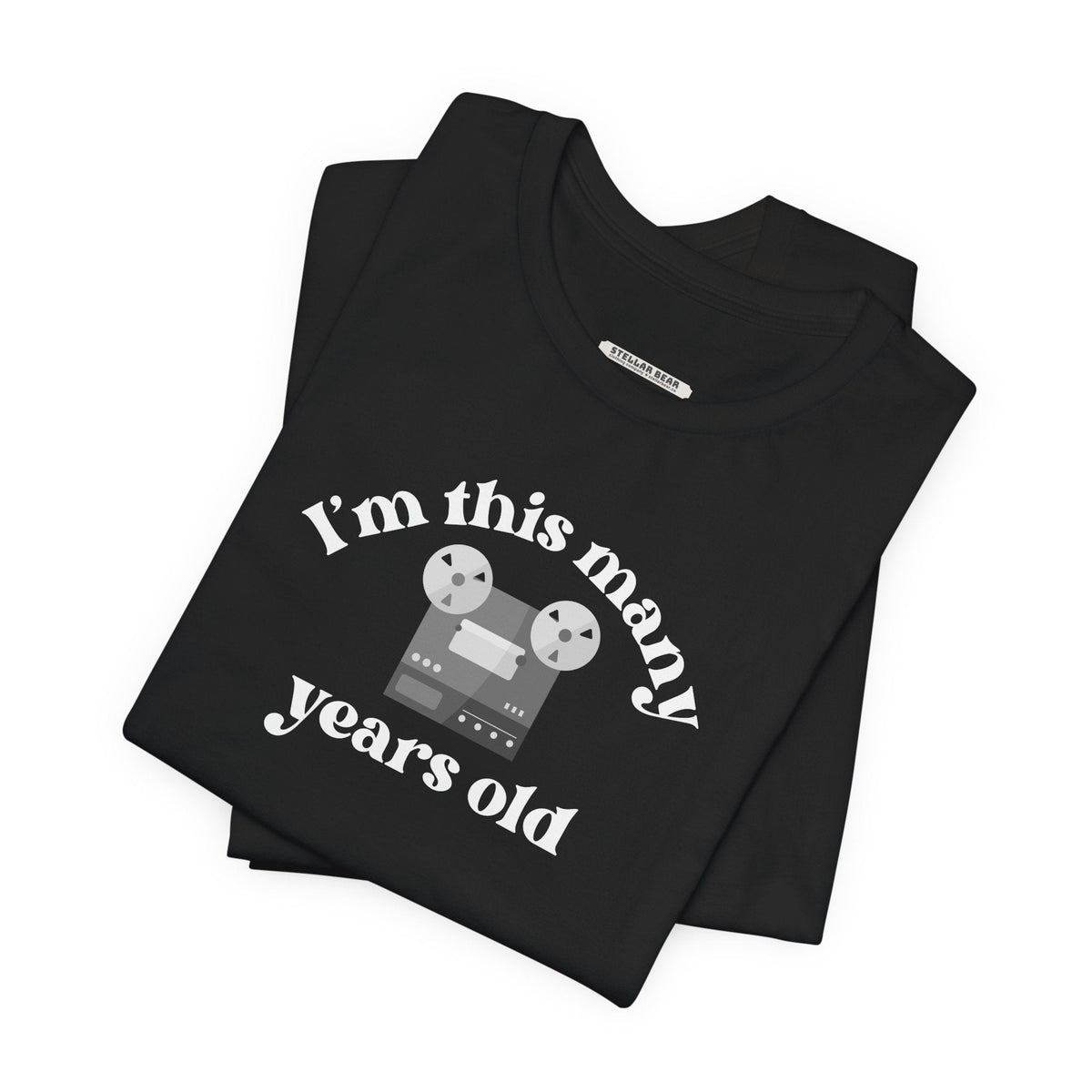 I'm This Many Years Old (Reel to Graphic T-Shirt product image 3