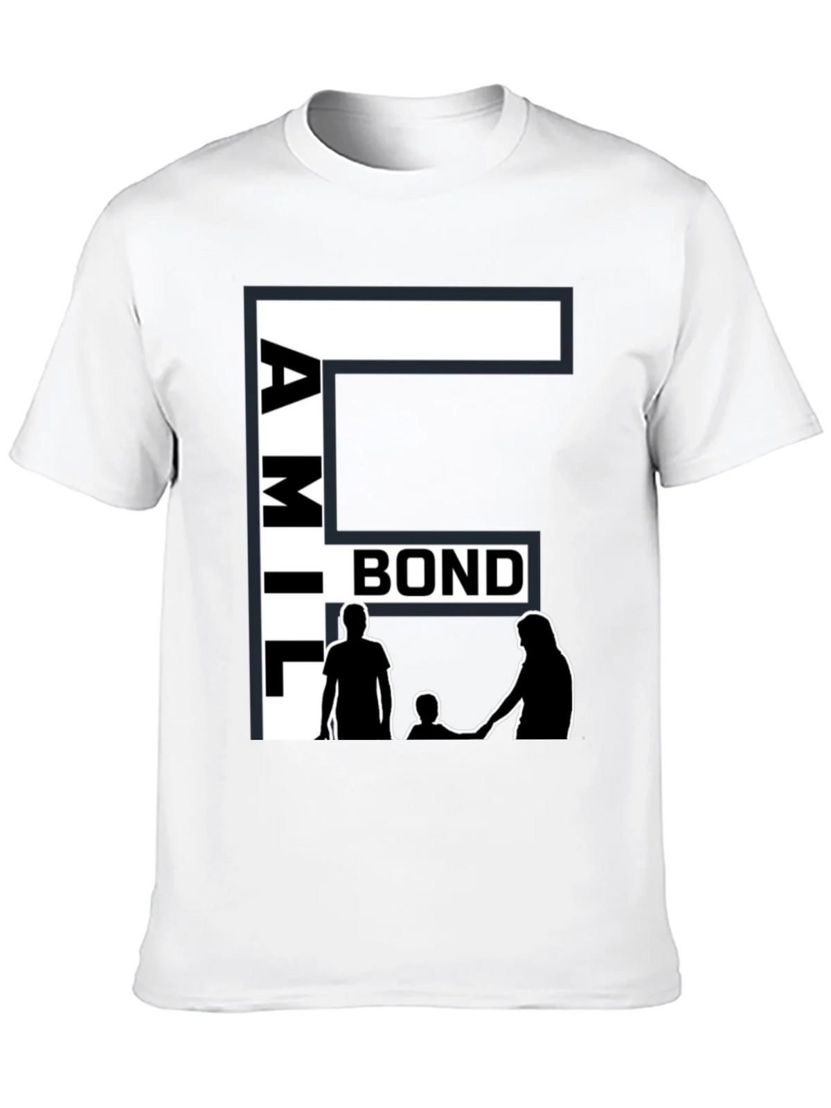 Family Bond Black T-Shirt product image 9