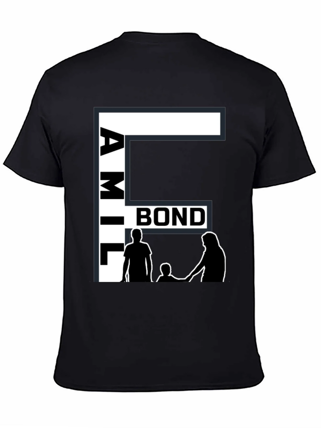 Family Bond Black T-Shirt product image 4