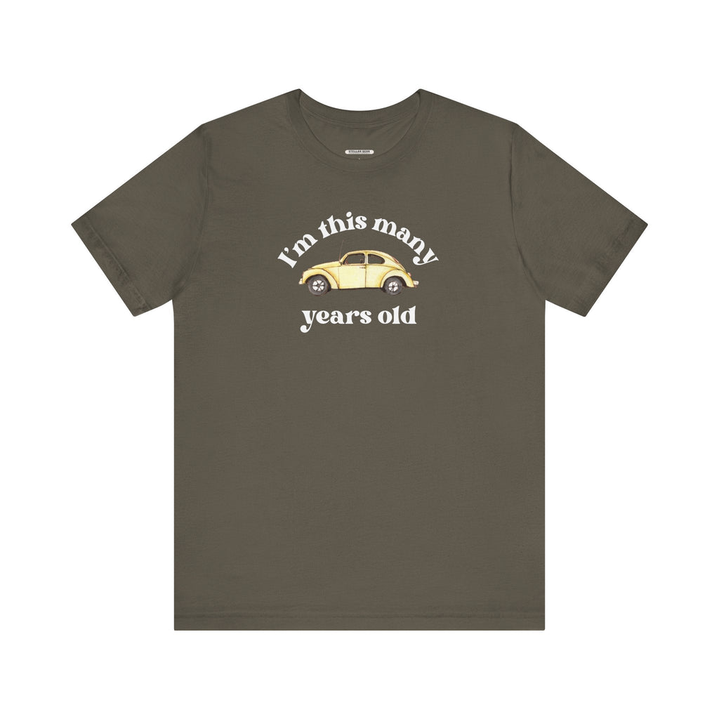 I'm This Many Years Old (Car) Graphic T-Shirt product image 13