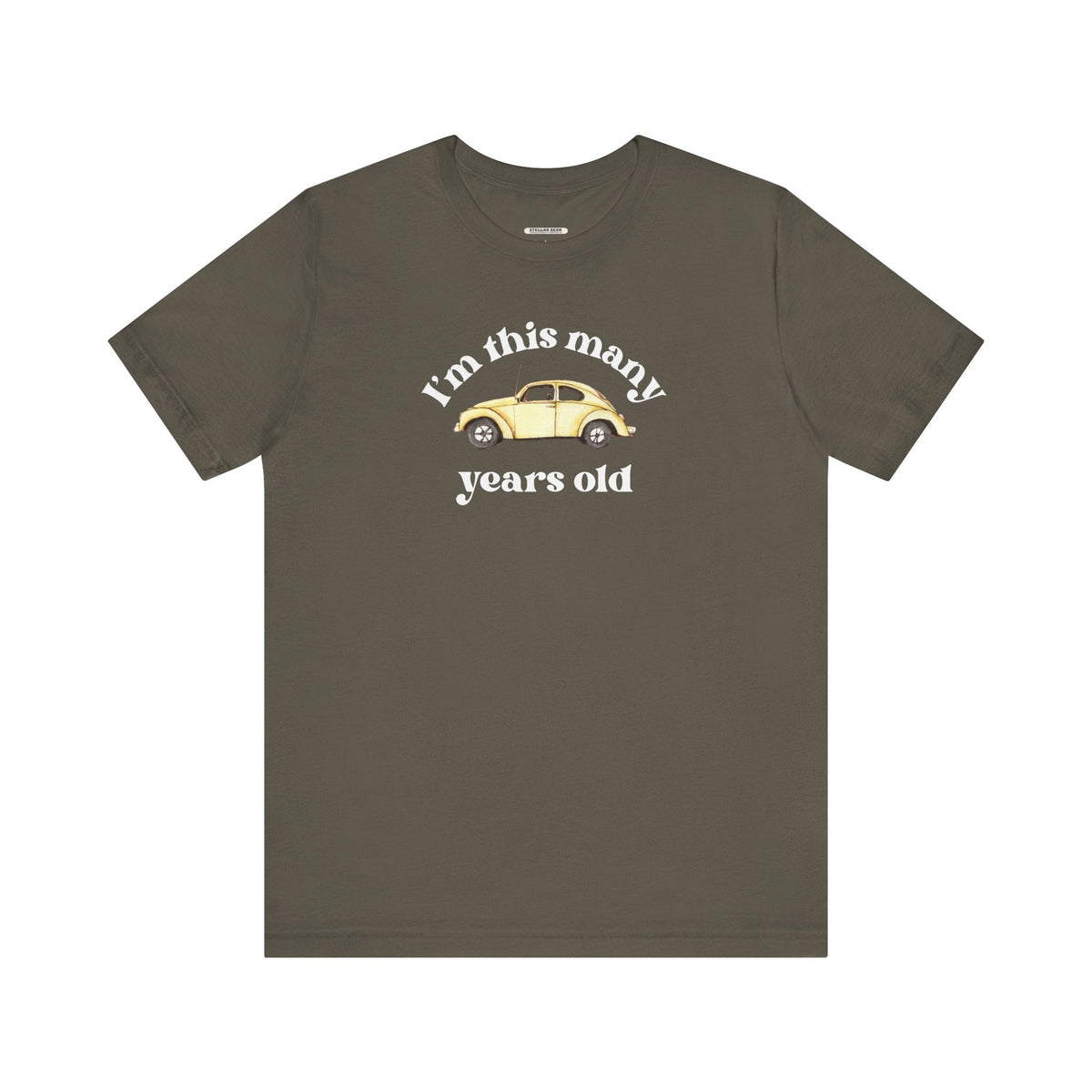 I'm This Many Years Old (Car) Graphic T-Shirt product image 13