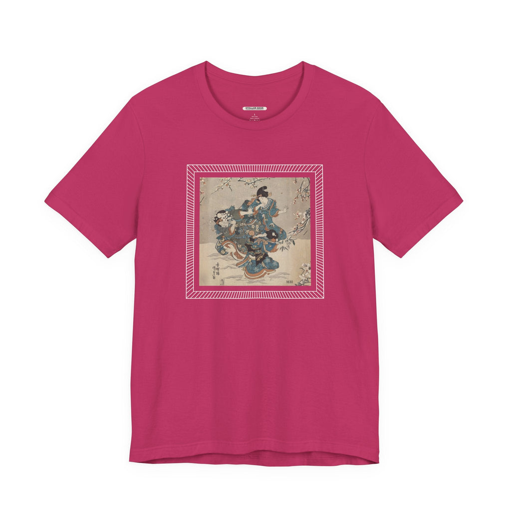 Snowball Fight 1830 Vintage Graphic T-Shirt product image 12