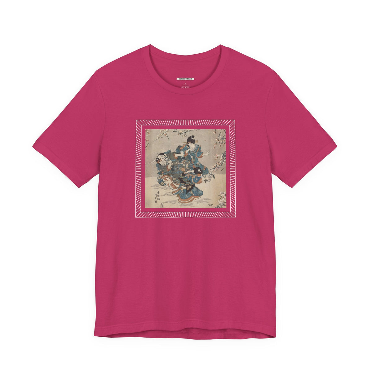 Snowball Fight 1830 Vintage Graphic T-Shirt product image 12