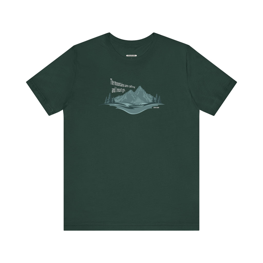 The Mountains are Calling and I Must Go Graphic T-Shirt product image 6