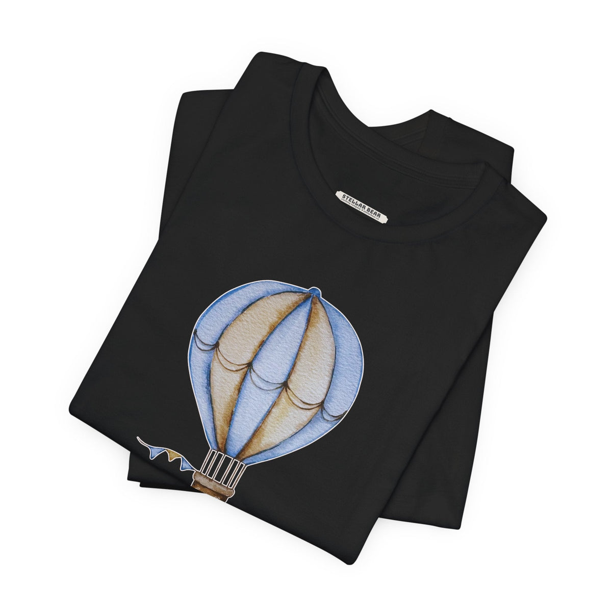 Hot Air Balloon Let's Fly Old-Style Vintage Objects Graphic product image 4