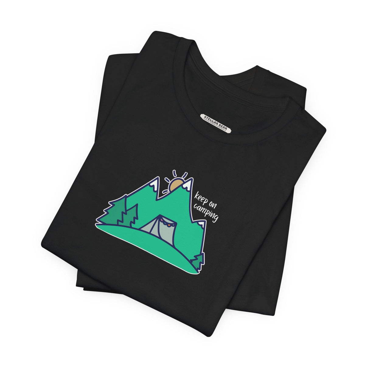 Keep on Camping Graphic T-Shirt product image 4
