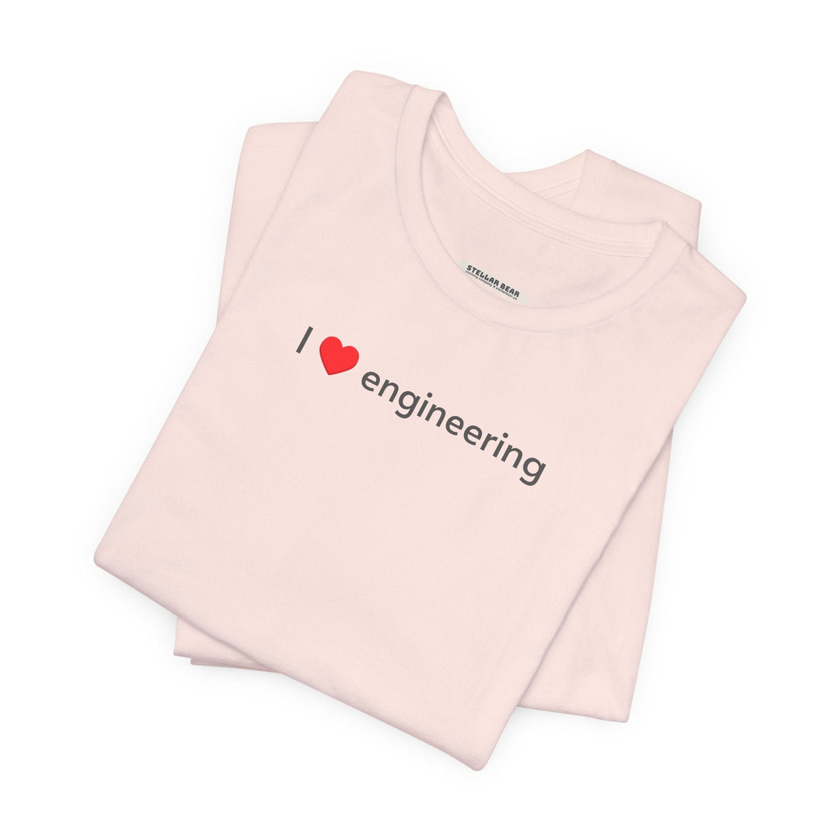 I Love Engineering Minimalist Style T-Shirt product image 7