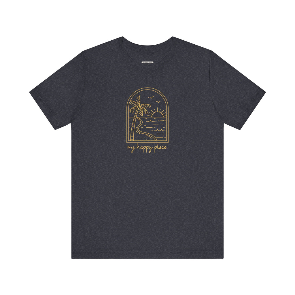 My Happy Place (Beach) Graphic T-Shirt product image 7