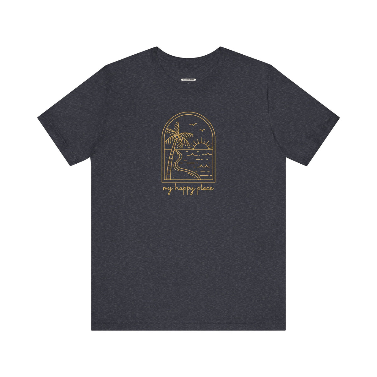 My Happy Place (Beach) Graphic T-Shirt product image 7