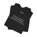 Punctuation Saves Lives Minimalist Style T-Shirt product image 1