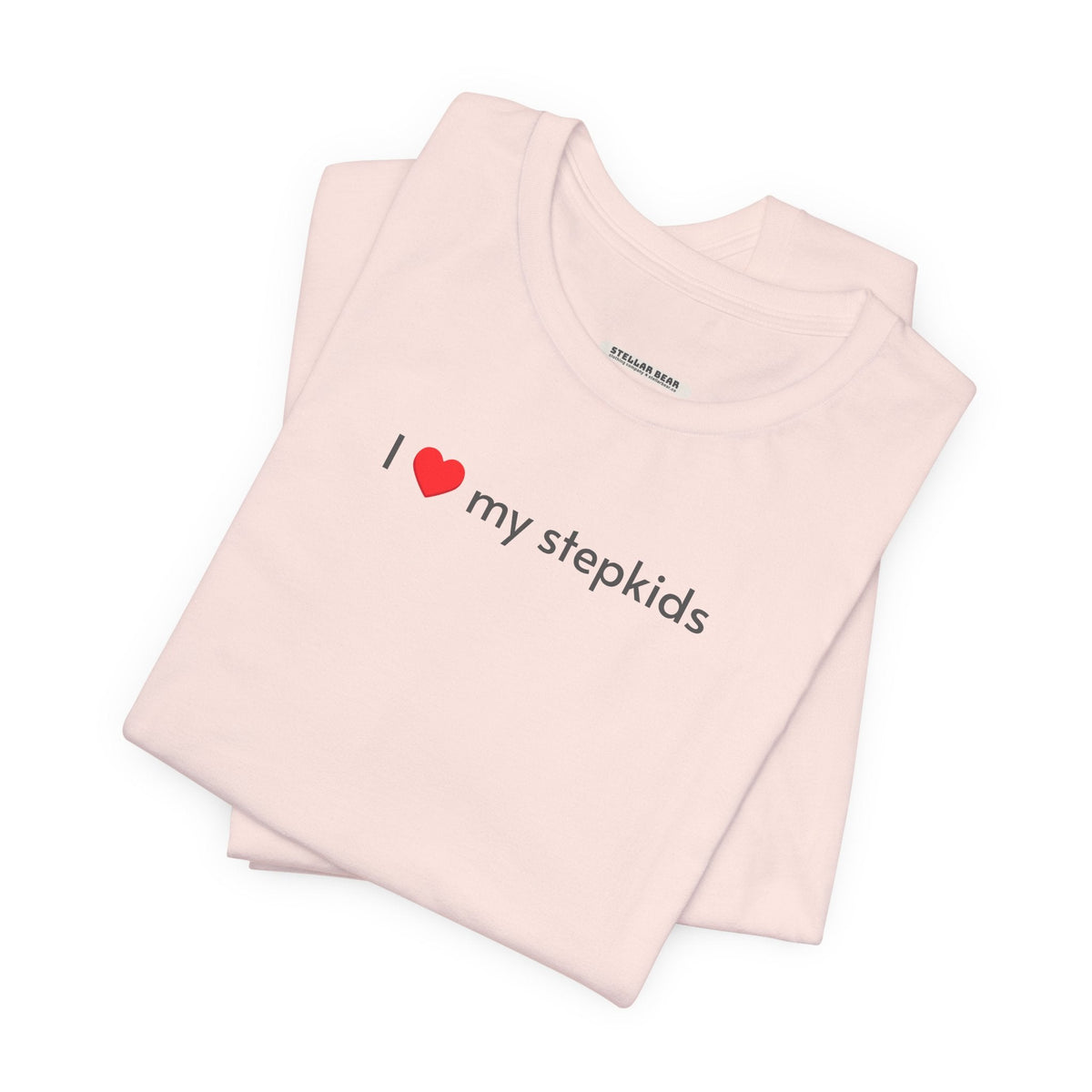 I Love My Stepkids Minimalist Style T-Shirt product image 3
