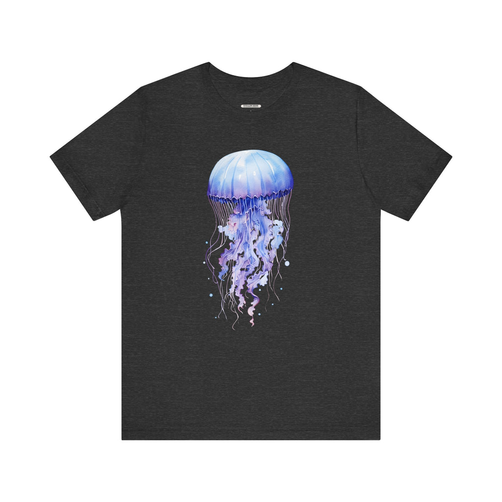 Jellyfish Lavender Blue Graphic T-Shirt product image 10