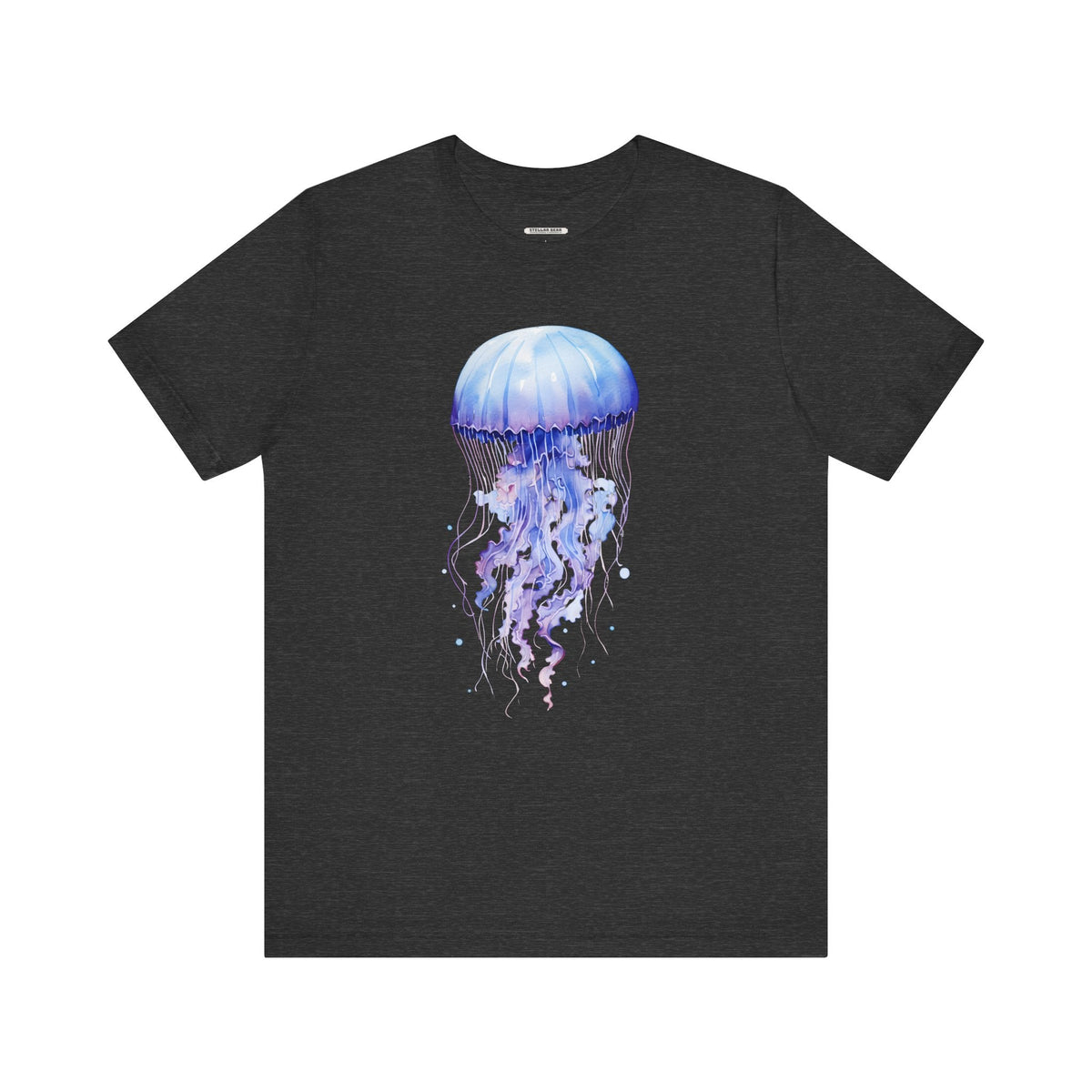 Jellyfish Lavender Blue Graphic T-Shirt product image 10