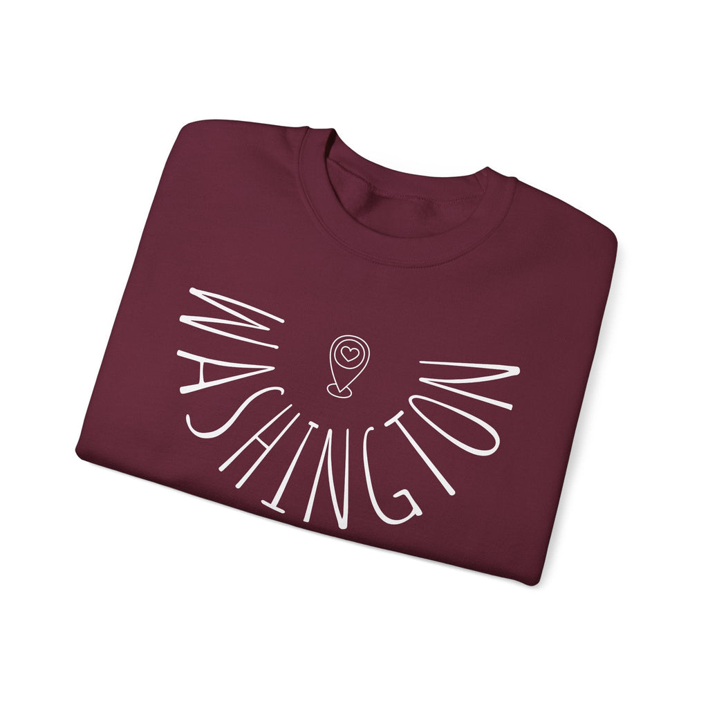 Washington Liquid Letters Graphic Sweatshirt product image 10