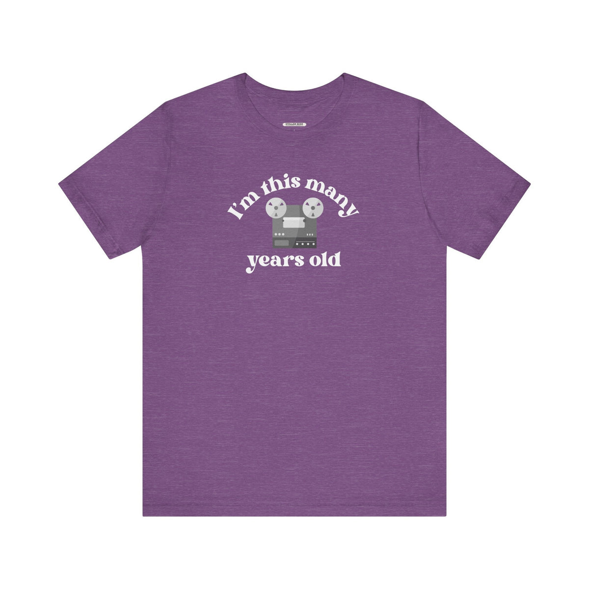 I'm This Many Years Old (Reel to Graphic T-Shirt product image 14