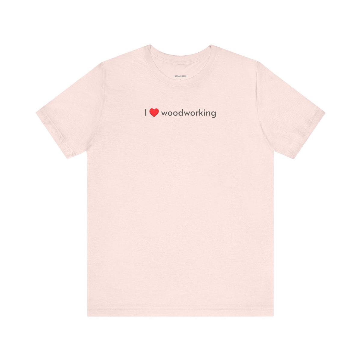 I Love Woodworking Minimalist Style T-Shirt product image 9