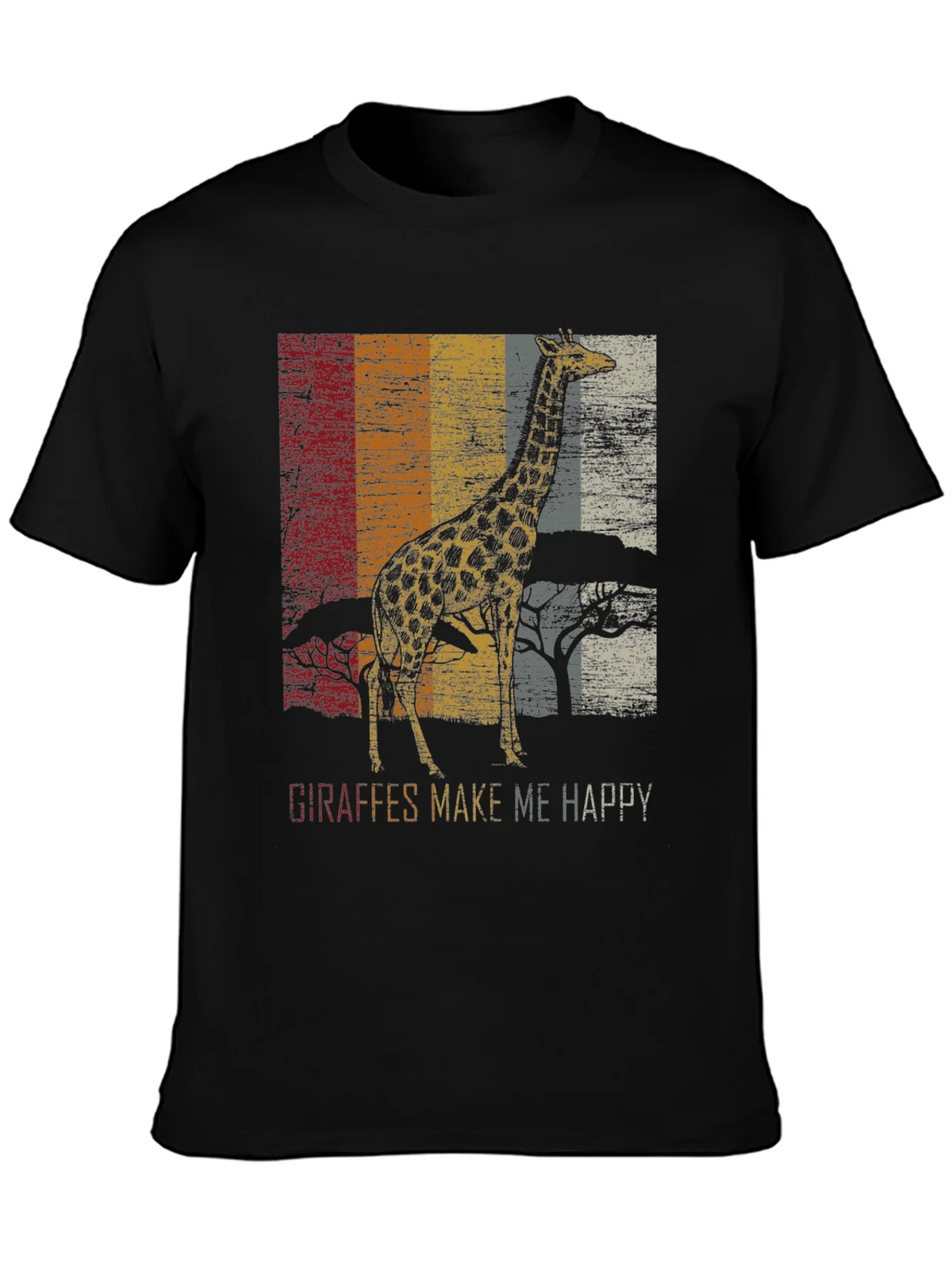 Giraffe Graphic T-Shirt - Vintage Style product image 3