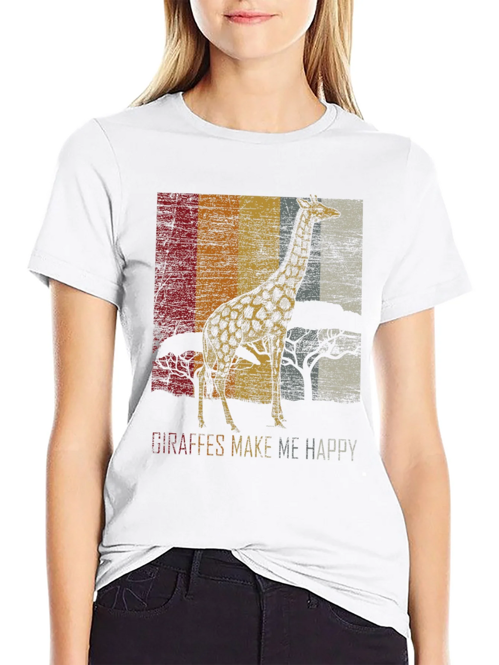 Giraffe Graphic T-Shirt - Vintage Style product image 8