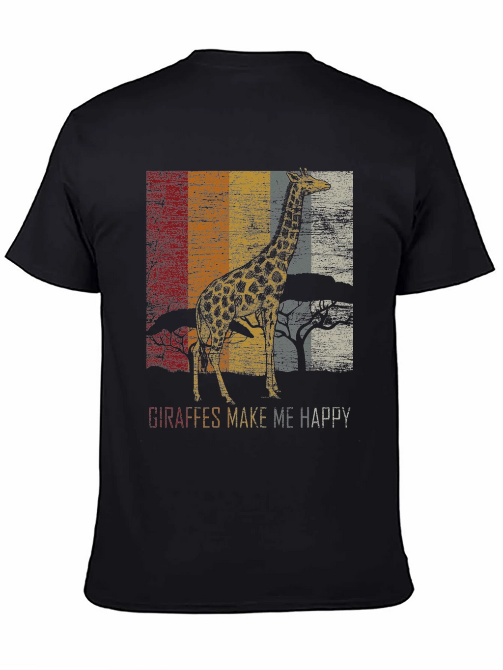 Giraffe Graphic T-Shirt - Vintage Style product image 4