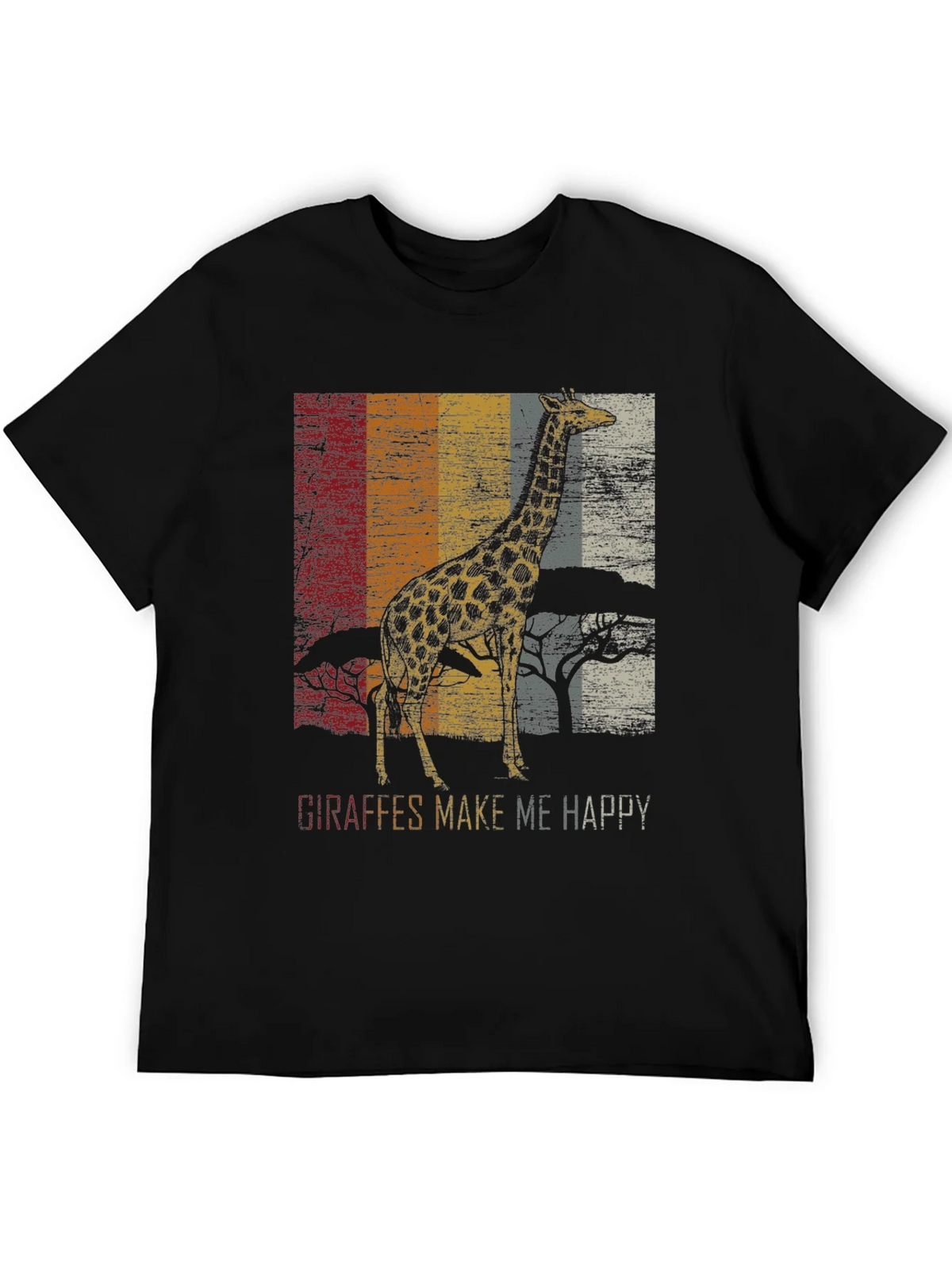 Giraffe Graphic T-Shirt - Vintage Style product image 5