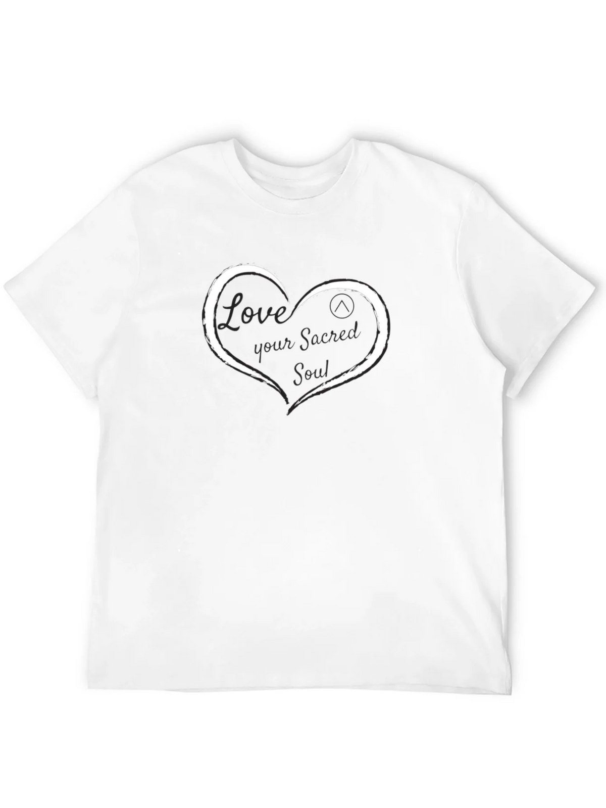 Love Your Sacred Soul Black T-Shirt product image 11