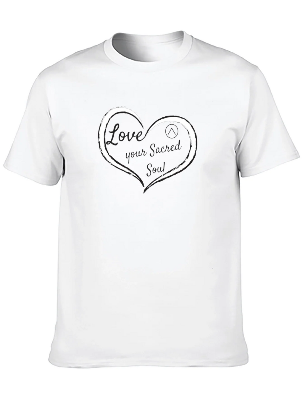 Love Your Sacred Soul Black T-Shirt product image 9