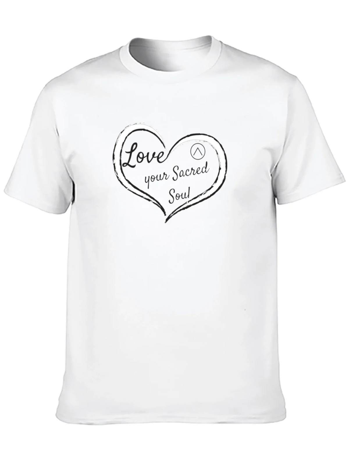 Love Your Sacred Soul Black T-Shirt product image 9