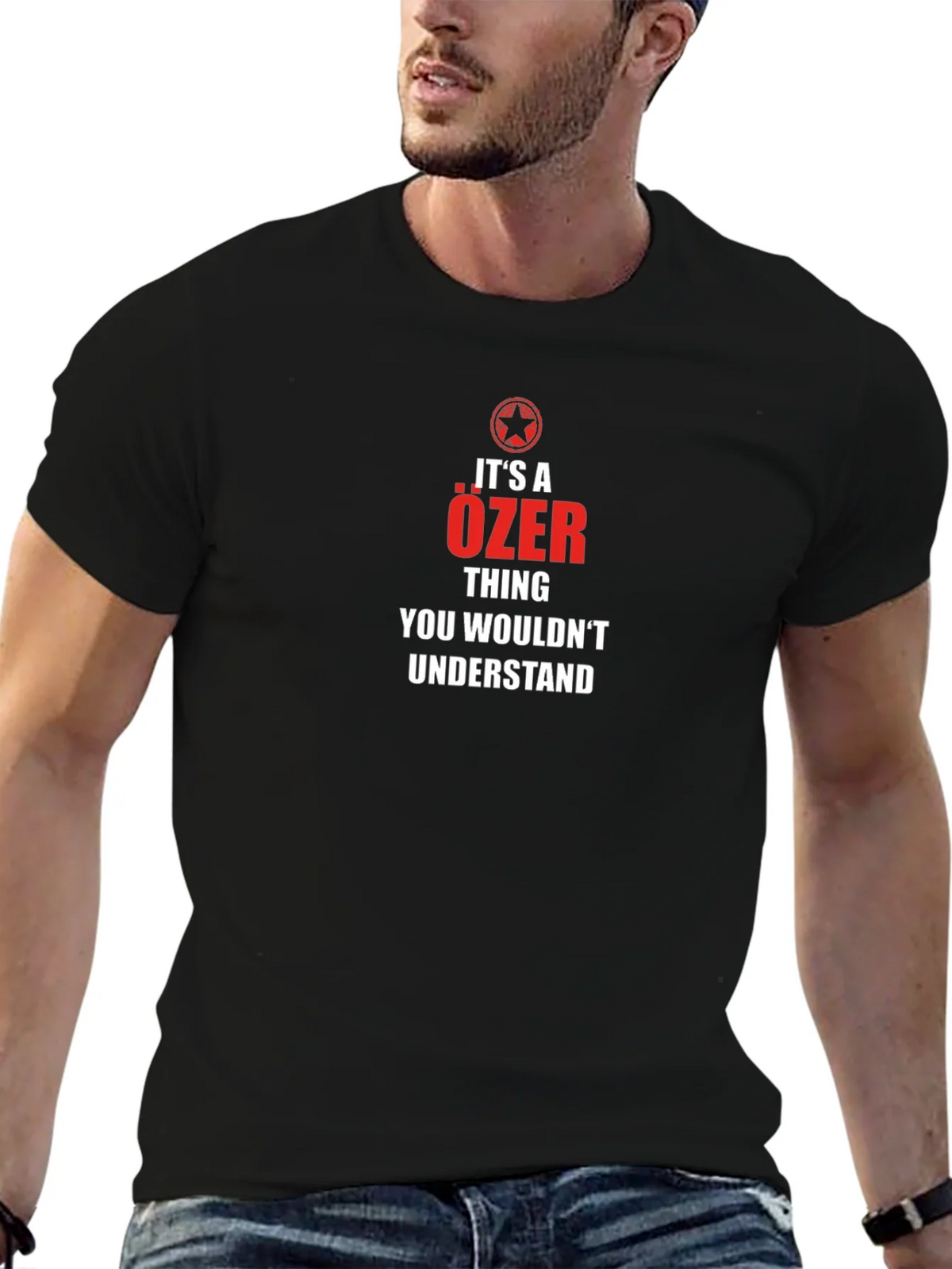 Its A Özer Thing T-Shirt - Unique Custom Name Tee product image 4